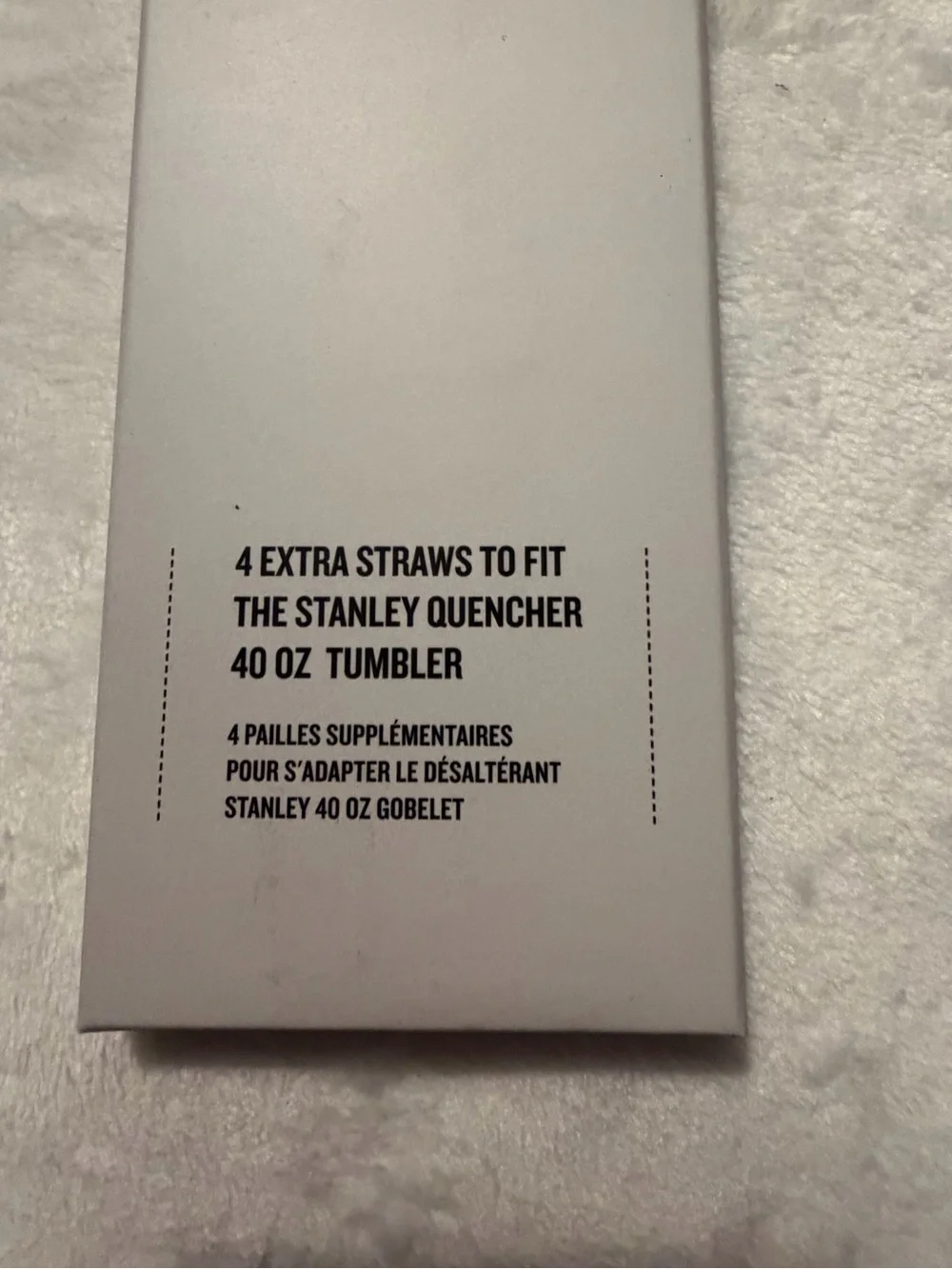 Stanley Quencher Tumbler Straws 4 Pc Replacement Pack - Picture 6 of 6